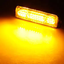 316FARO DE LED AMARILLO CON ESTROBO PNNNU 12W